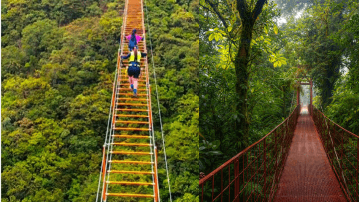 Die längste Hängetreppe Kolumbiens befindet sich in Boyacá: So gelangen Sie von Bogotá dorthin.