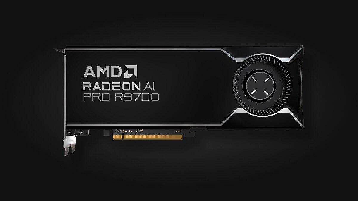 Radeon AI PRO R9700: AMD lanza una nueva GPU profesional enfocada en cargas de trabajo de inteligencia artificial
