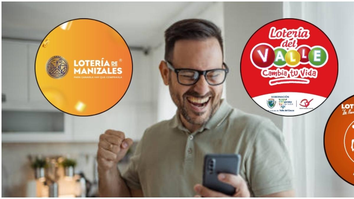 Resultados de la Lotería de Manizales, Lotería del Valle y Lotería del Meta del último sorteo del 21 de mayo