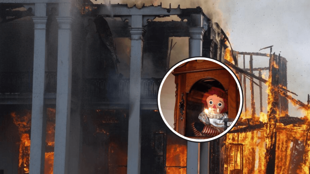 A boneca 'Annabelle' foi removida do museu Warren e coincidentemente houve um incêndio onde ela chegou: eles alegam que ela está possuída.
