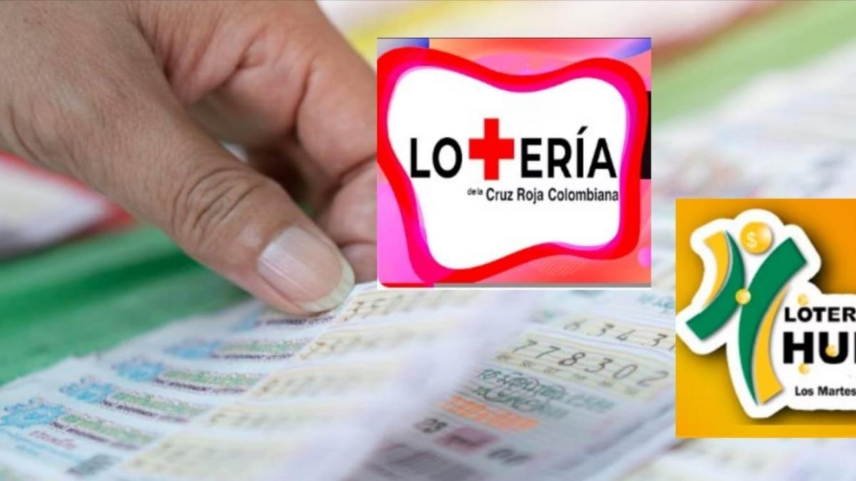 Lotería de la Cruz Roja y Lotería del Huila, resultados del último sorteo del martes 3 de junio