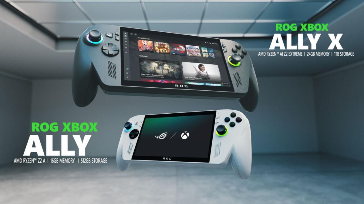 Bombe! Microsoft und ASUS enthüllen die Handheld-Konsolen ROG Xbox Ally und Ally X, die dieses Jahr erscheinen