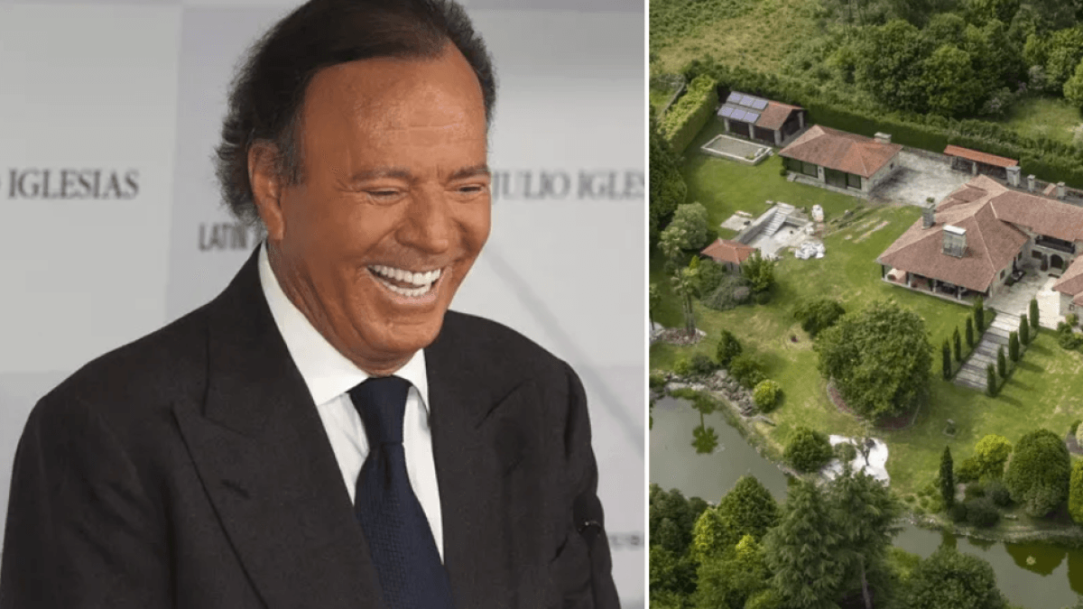 La villa con lago e piscina che Julio Iglesias ha acquistato in una piccola città nel nord della Spagna: ha un ascensore e spazio per 20 auto