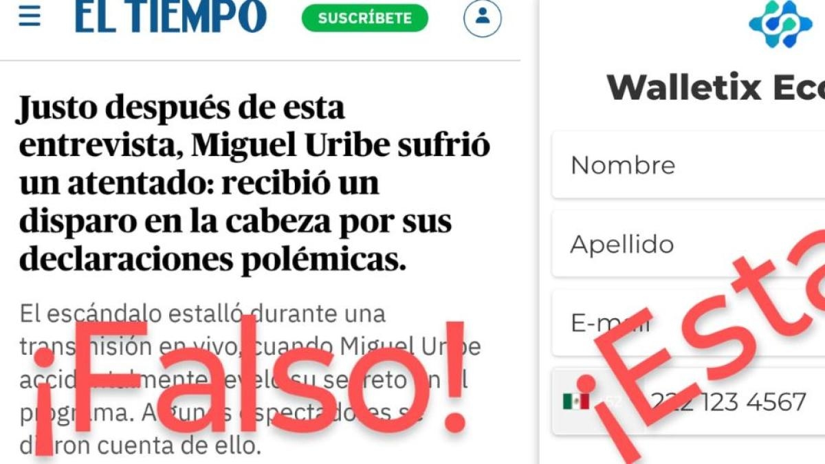 Walletix Ecológico, une arnaque en Colombie qui permet à X d'utiliser l'image de Miguel Uribe et d'attaquer pour voler