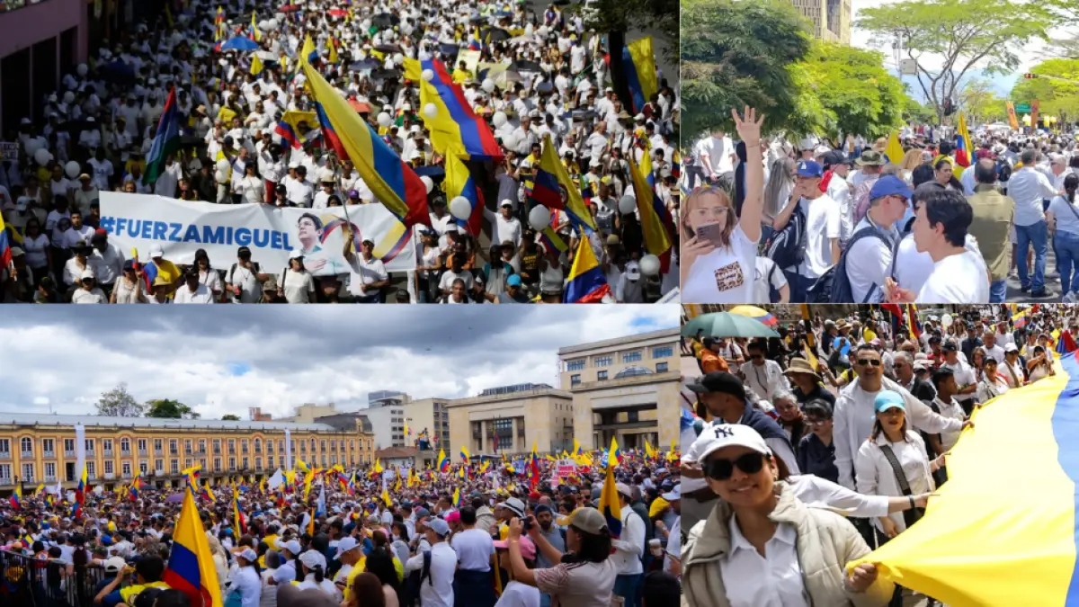 Marcha Silenciosa | Pai de Miguel Uribe, da Fundação Santa Fé: 'Meu filho, eu te admiro com todas as minhas forças'