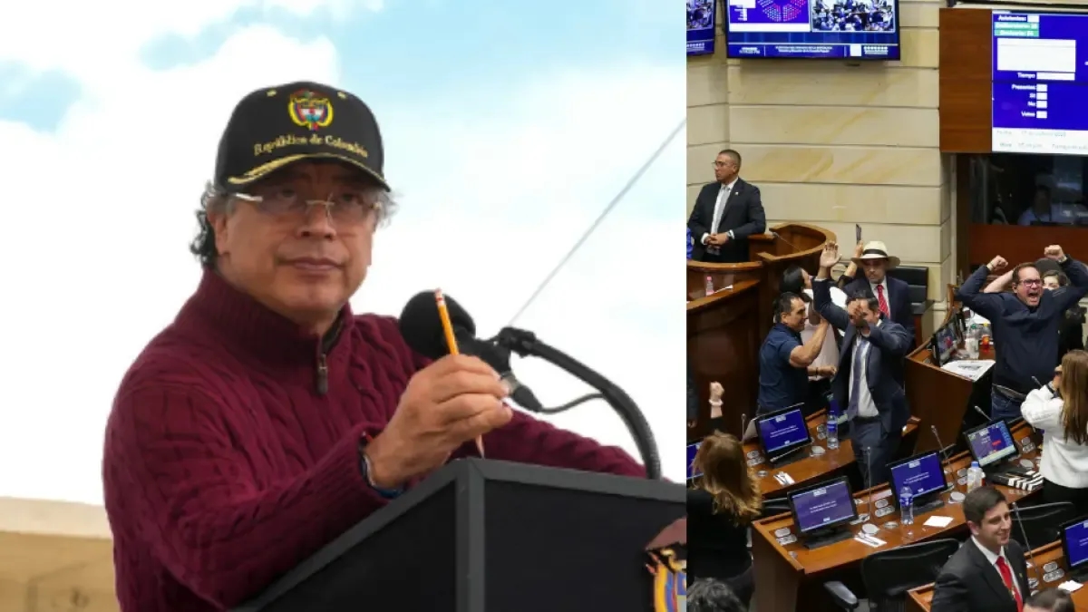 Präsident Gustavo Petro äußert sich nach der Entscheidung des Senats: „Das Referendum per Dekret bleibt in Kraft.“