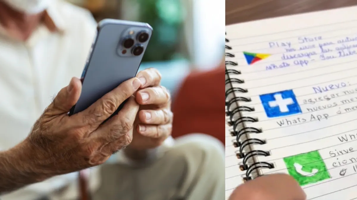 93-year-old man attends classes to learn how to use his cell phone