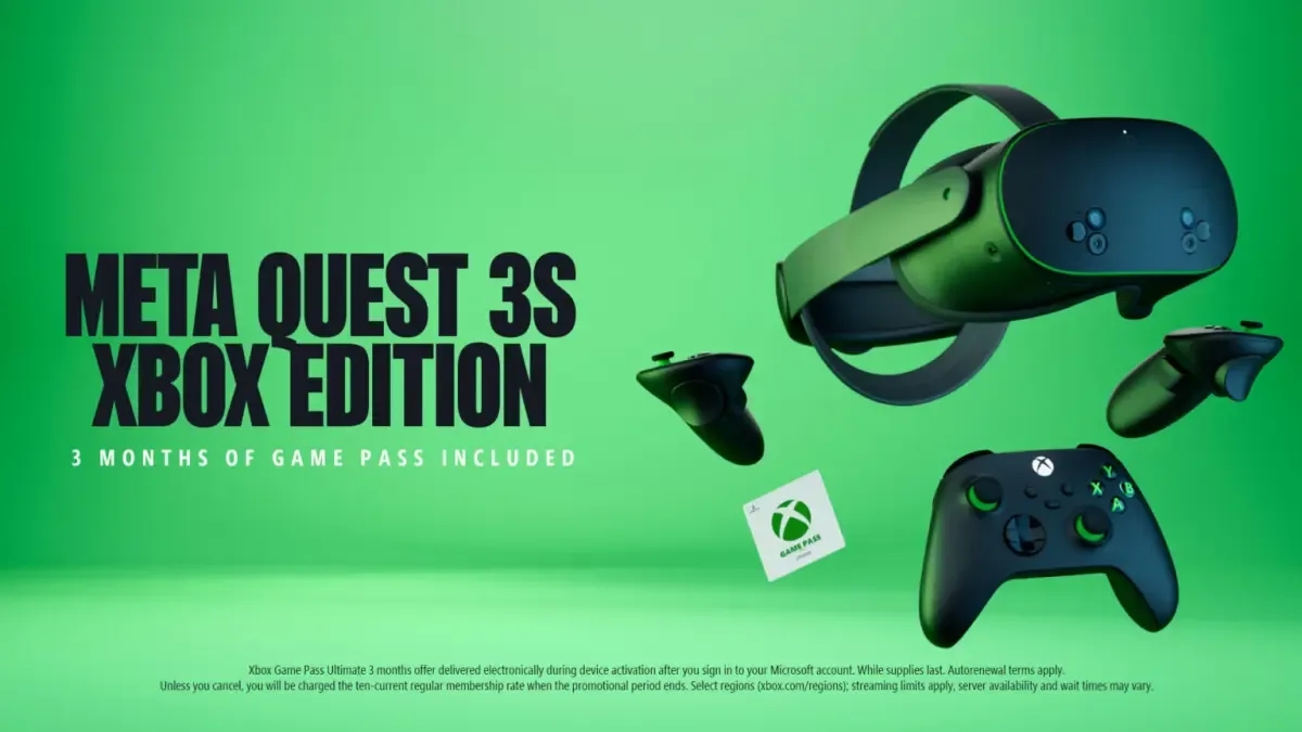 Xbox und Meta bringen Mixed-Reality-Headset mit Game Pass auf den Markt: Dies ist die limitierte Edition Quest 3S