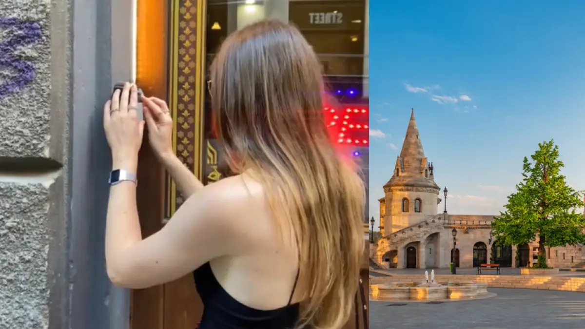 Uma jovem espanhola revelou o caminho complicado que percorreu para chegar ao seu quarto alugado em Budapeste: "É uma verdadeira sala de escape."