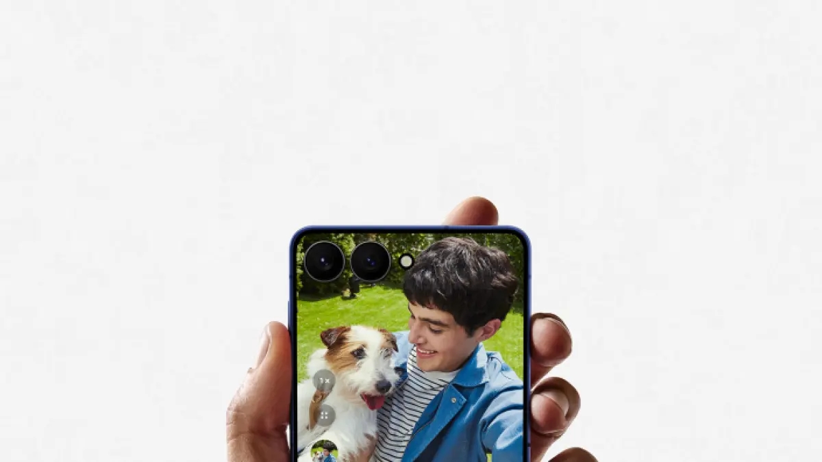 Samsung stellt auf seinem Unpacked 2025-Event das Galaxy Z Flip7 mit neuem FlexWindow und Galaxy AI vor.
