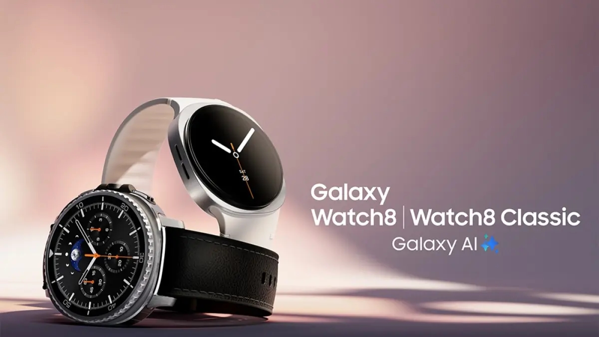 Samsung stellt die Galaxy Watch8-Serie vor: schlankeres Design, fortschrittliche KI und neue Gesundheitsfunktionen