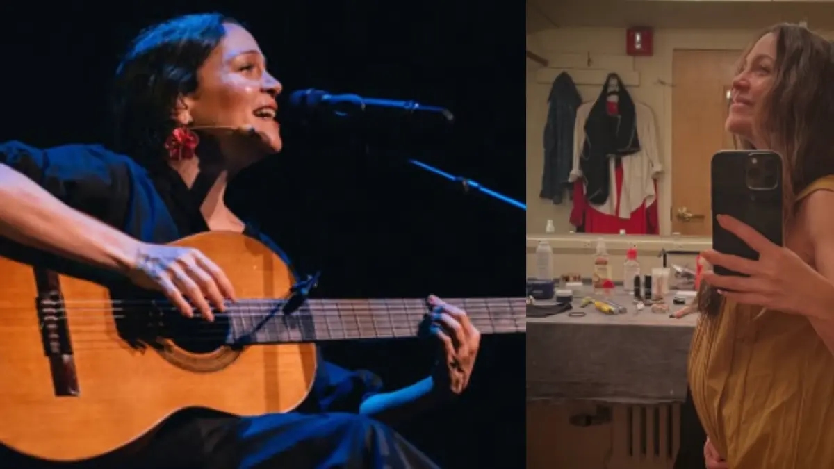Natalia Lafourcade bevestigt zwangerschap op 41-jarige leeftijd: 'Er zit een prachtig wezen in mijn lichaam.'