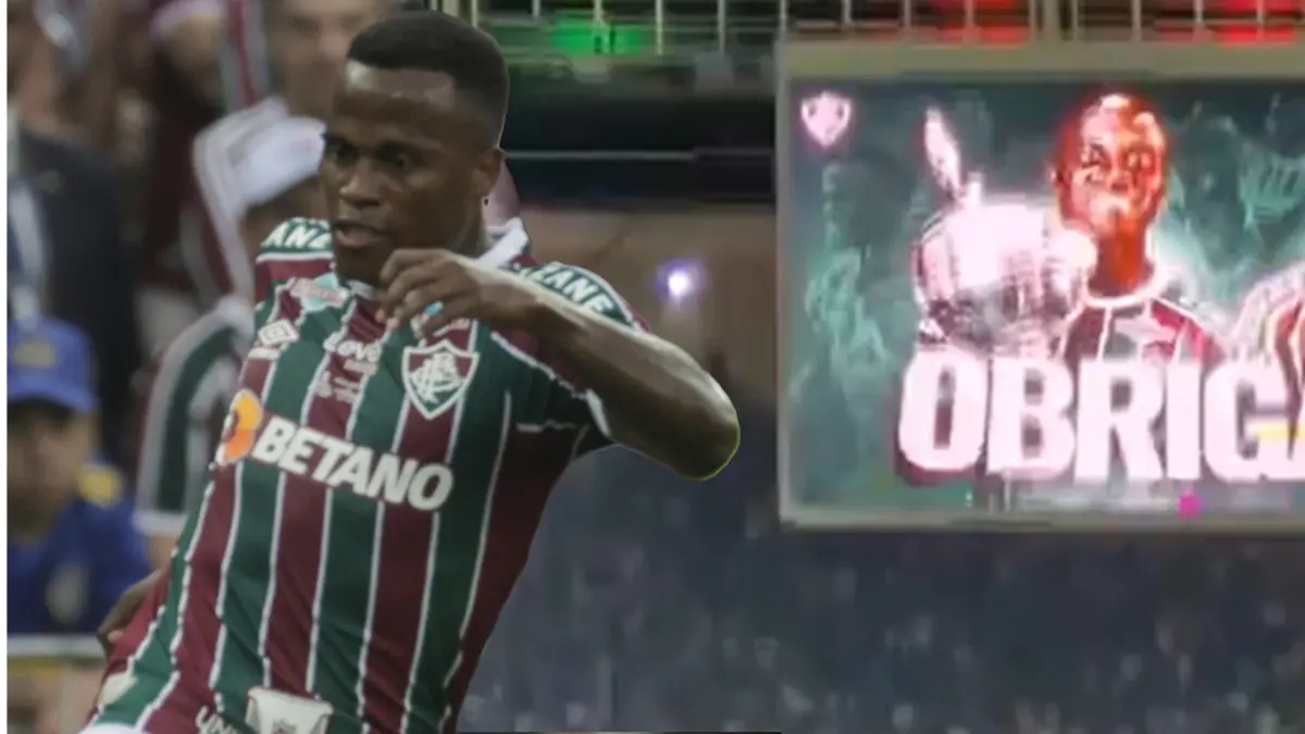 Jhon Arias shared an emotional farewell with Fluminense fans ahead of his imminent transfer to Wolverhampton: video