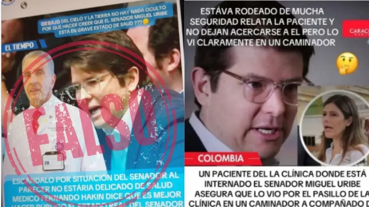 ColombiaCheck waarschuwt dat 'Petrista-accounts' nepnieuws publiceren over de aanval op Miguel Uribe: dit zijn