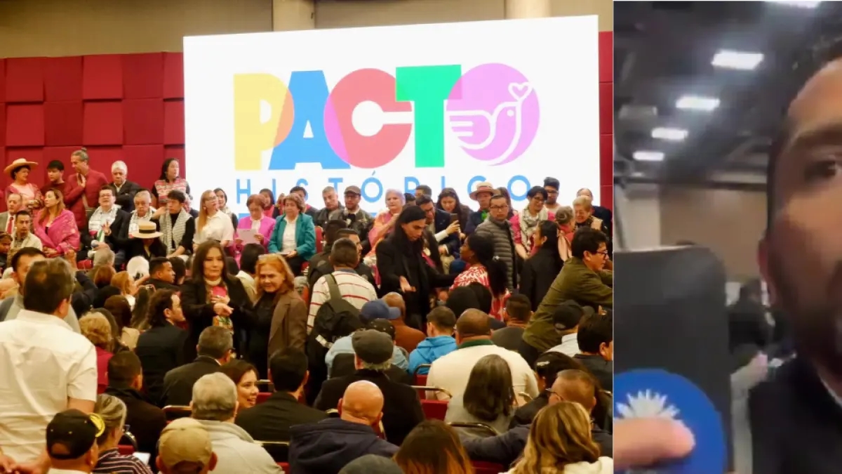 Homem teria assediado jornalistas durante Convenção Nacional do Pacto Histórico: 'Estamos apenas cobrindo a situação.'