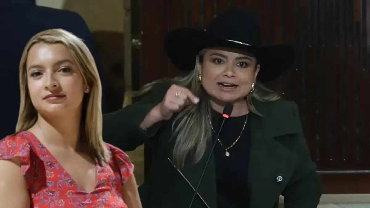'The one with the hat?': Andrea Petro's comment to Lina María Garrido after a fight with Benedetti over harsh remarks about the president.
