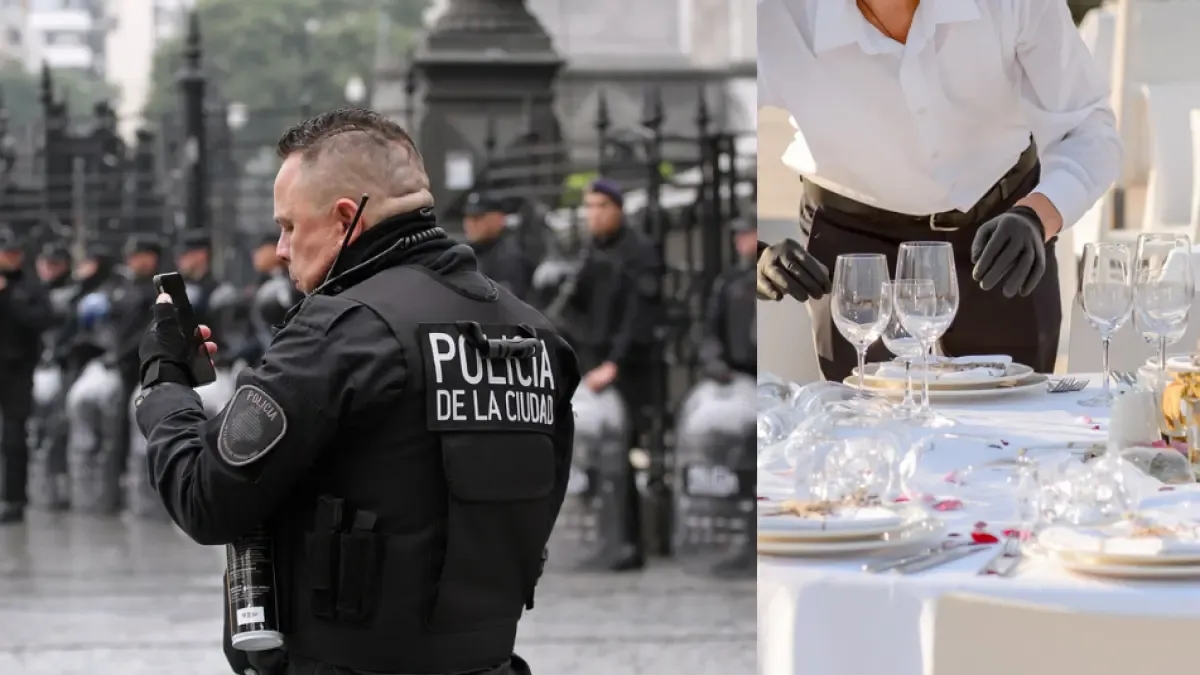 Die Polizei in Argentinien hat vier Häftlinge aus ihren Zellen entlassen, damit sie bei ihrer Hochzeit als Kellner arbeiten konnten.