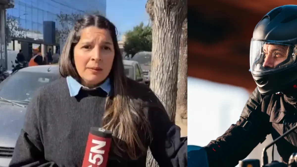 Motorradfahrer in Argentinien versuchte, einen Journalisten während einer Live-Übertragung auszurauben: „Damit haben wir nicht gerechnet“