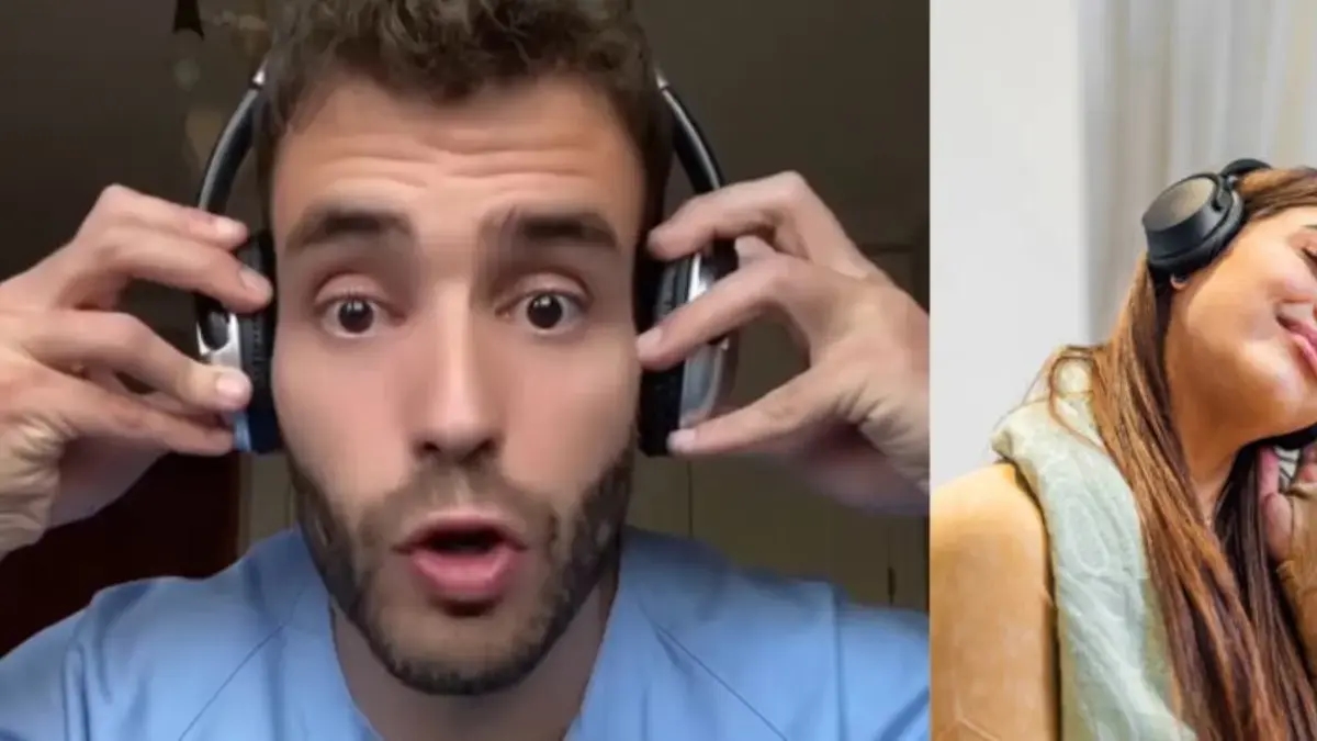 O especialista em saúde Jorge Ángel alerta: "Para evitar danos auditivos causados ​​pelo uso de aparelhos auditivos, você deve aplicar a regra dos 60 pontos".