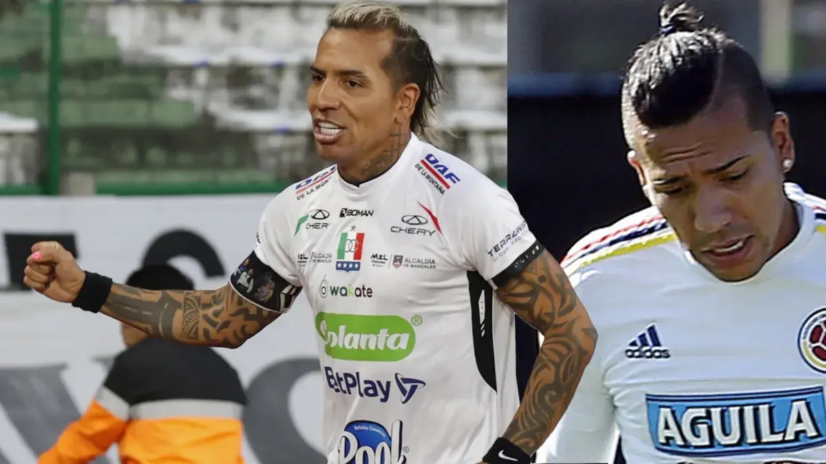 Este foi o retorno de Dayro Moreno à seleção colombiana após nove anos de esquecimento.