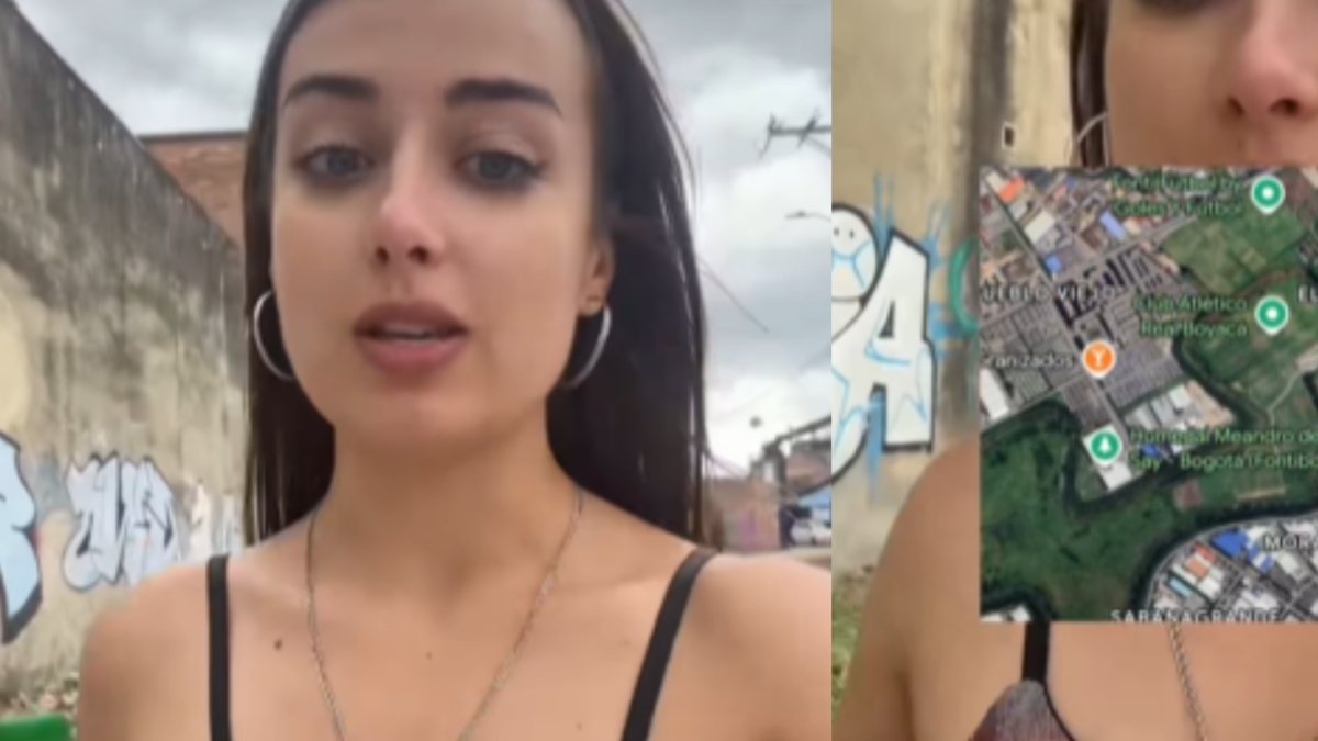 A odisseia de uma influenciadora russa em Bogotá: ela se perdeu e foi parar em um 'pântano muito bonito'