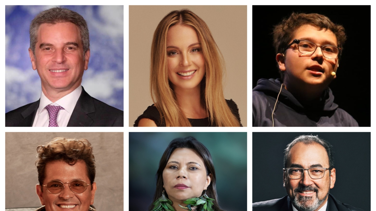 Carlos Vives, Claudia Bahamón, Fanny Kuiru ve Carlos Correa, 2025 yılına kadar iklim eylemine en çok bağlı 13 Kolombiyalı arasında yer alıyor.