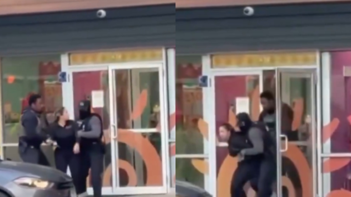 Video dokumentiert brutalen Angriff auf kolumbianische Arbeiterin in den USA während ihrer Festnahme: „Ich habe Papiere.“