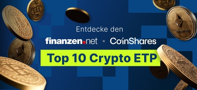 +36% wzrost cen - Top 10 Crypto ETP z finanzen.net znacząco na plusie