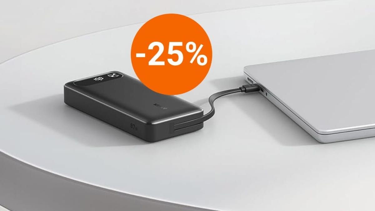 Power bank Anker rebajado: Cómpralo ahora por sólo 37 euros en Amazon