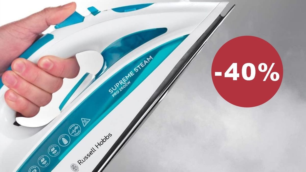 Ferro da stiro a vapore Russell Hobbs: il vapore verticale semplifica la stiratura