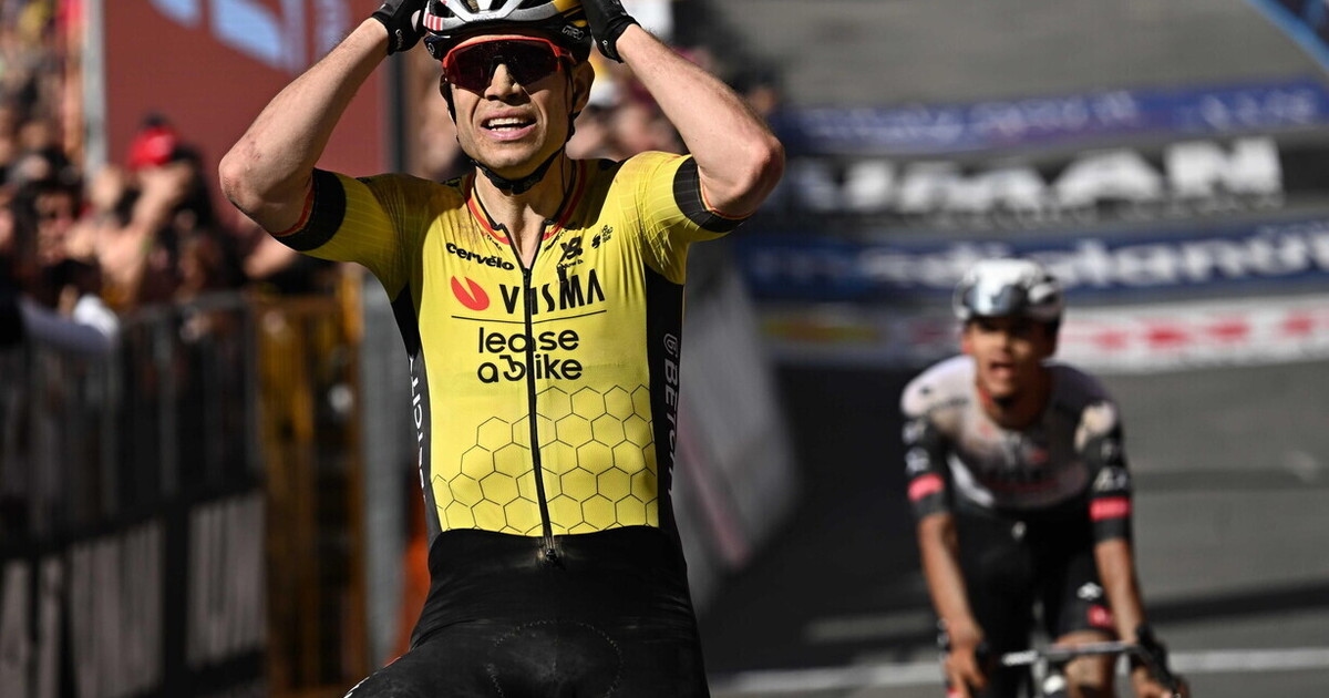 Van Aert gagne, Del Toro sous le maillot rose. À Sienne, le Giro d'Italie a changé
