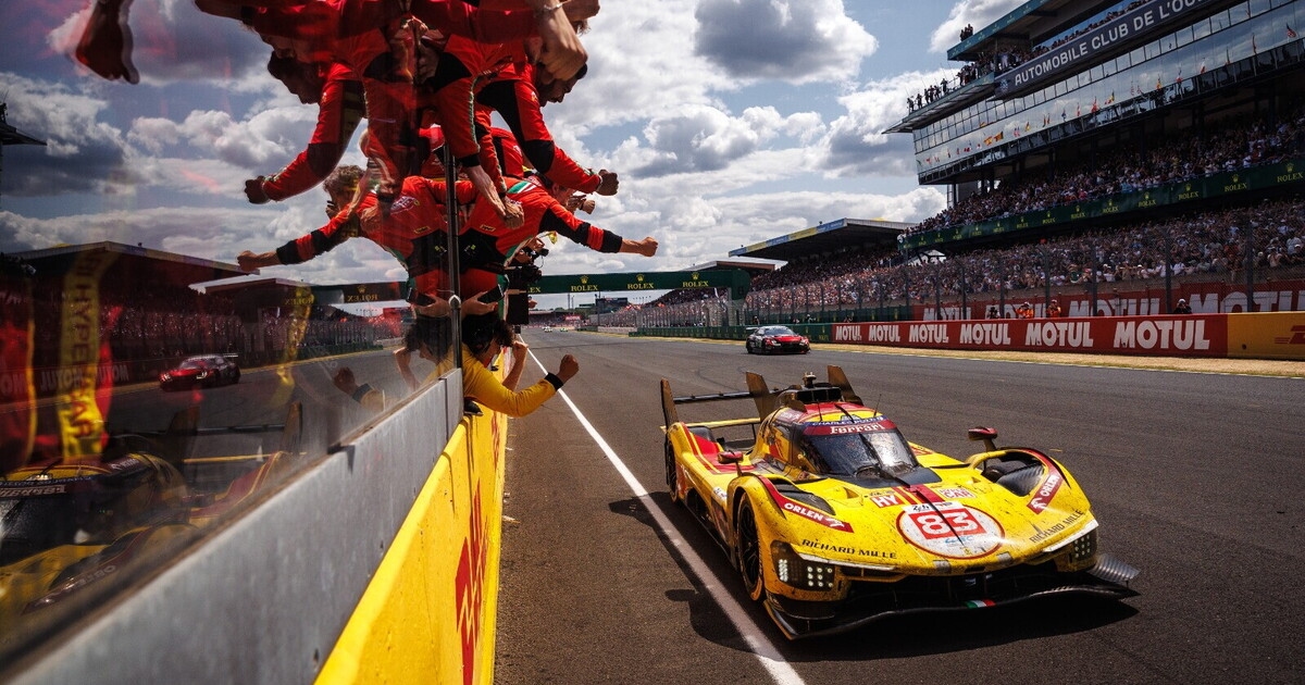 Ferrari wint voor het derde jaar op rij de 24 uur van Le Mans