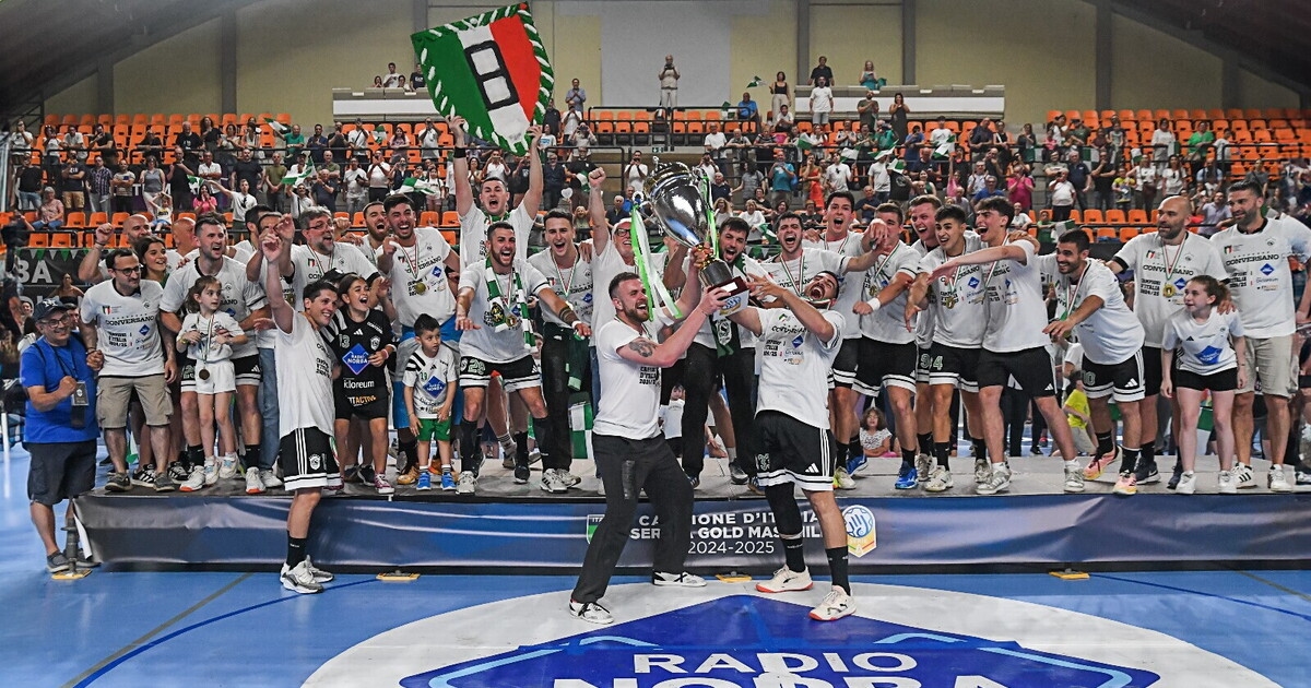 Reis naar het centrum van Conversano, de nieuwe hoofdstad van het Italiaanse handbal