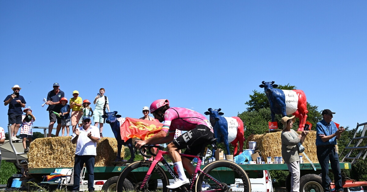 Tour de Francia, Ben Healy ha hecho realidad su loca idea