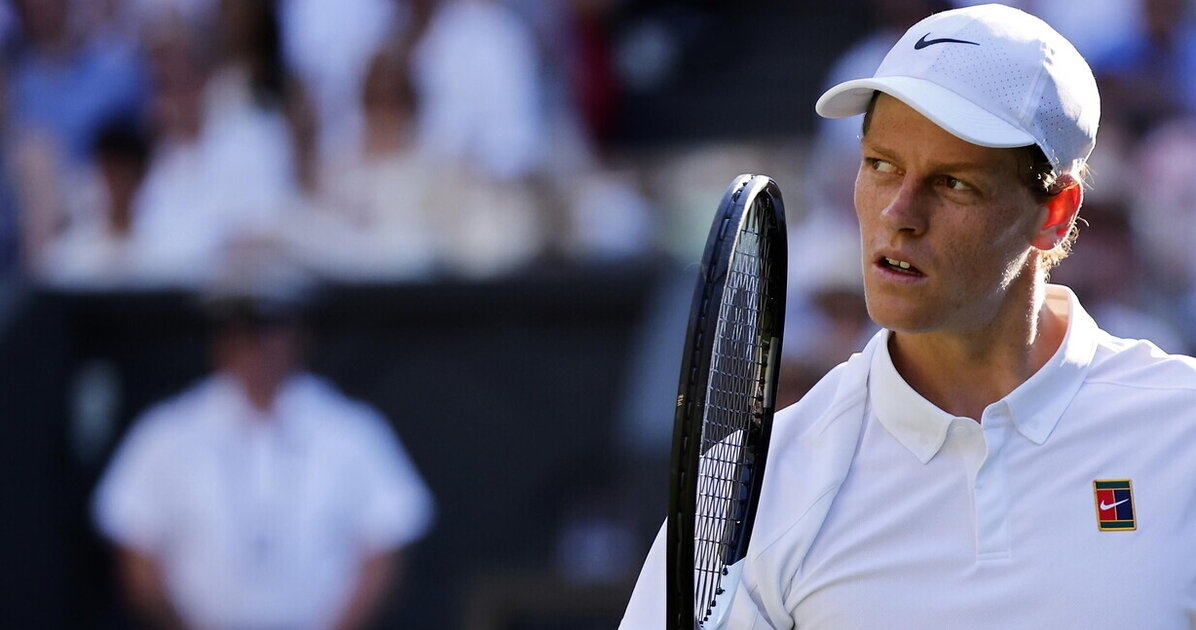 Gott sei Dank war er „verwirrt.“ Auch in Wimbledon erreicht Sinner das Finale.
