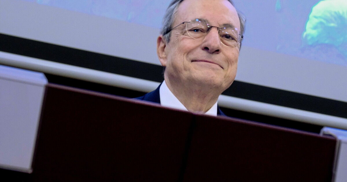O horizonte de Draghi. Ele é contra tarifas (e não apenas as de Trump) e contra a assimetria UE-EUA.