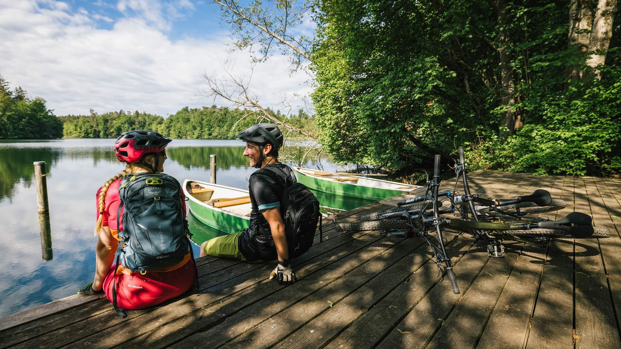 Passeios de bicicleta no Chiemgau: pedalando pelo idílio de cartão postal da Baviera