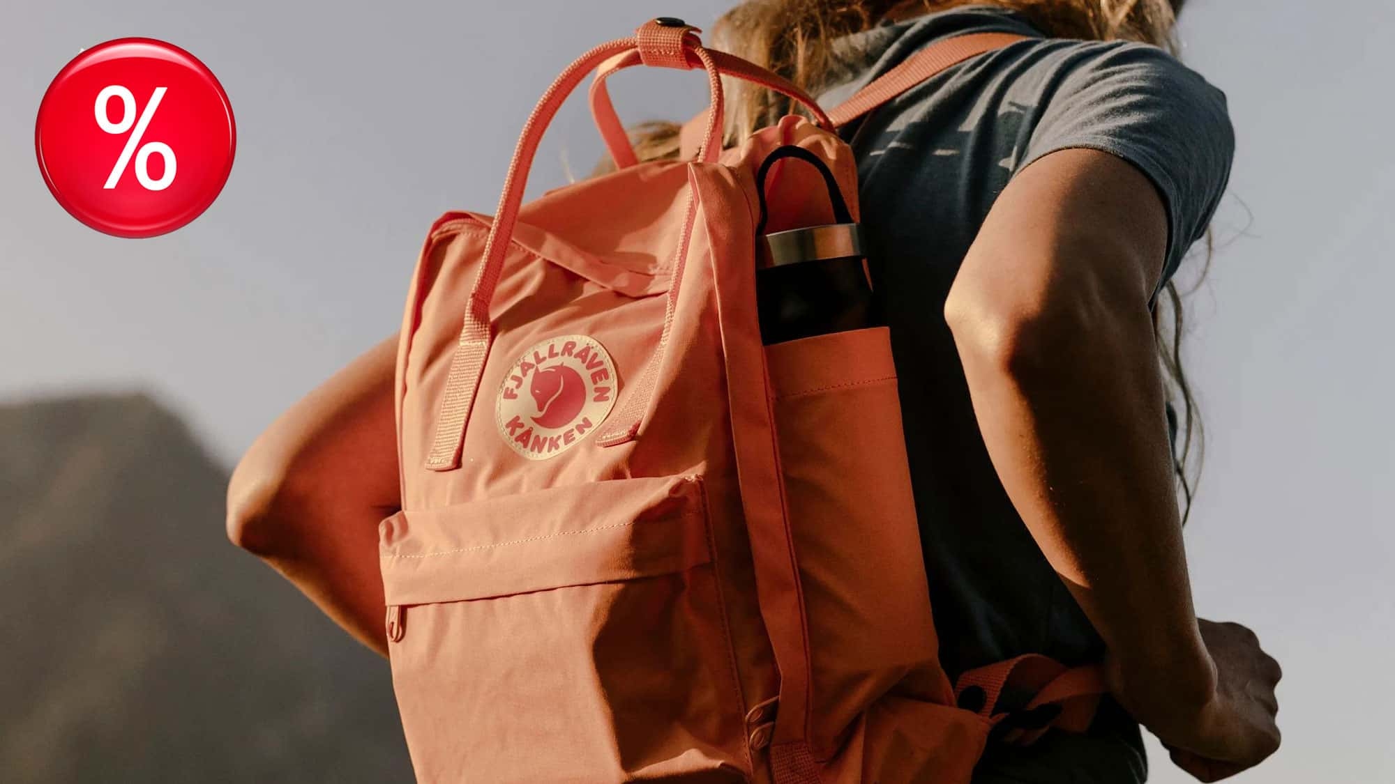 Probably the best-selling backpack in the world: The cult backpack in a mega offer