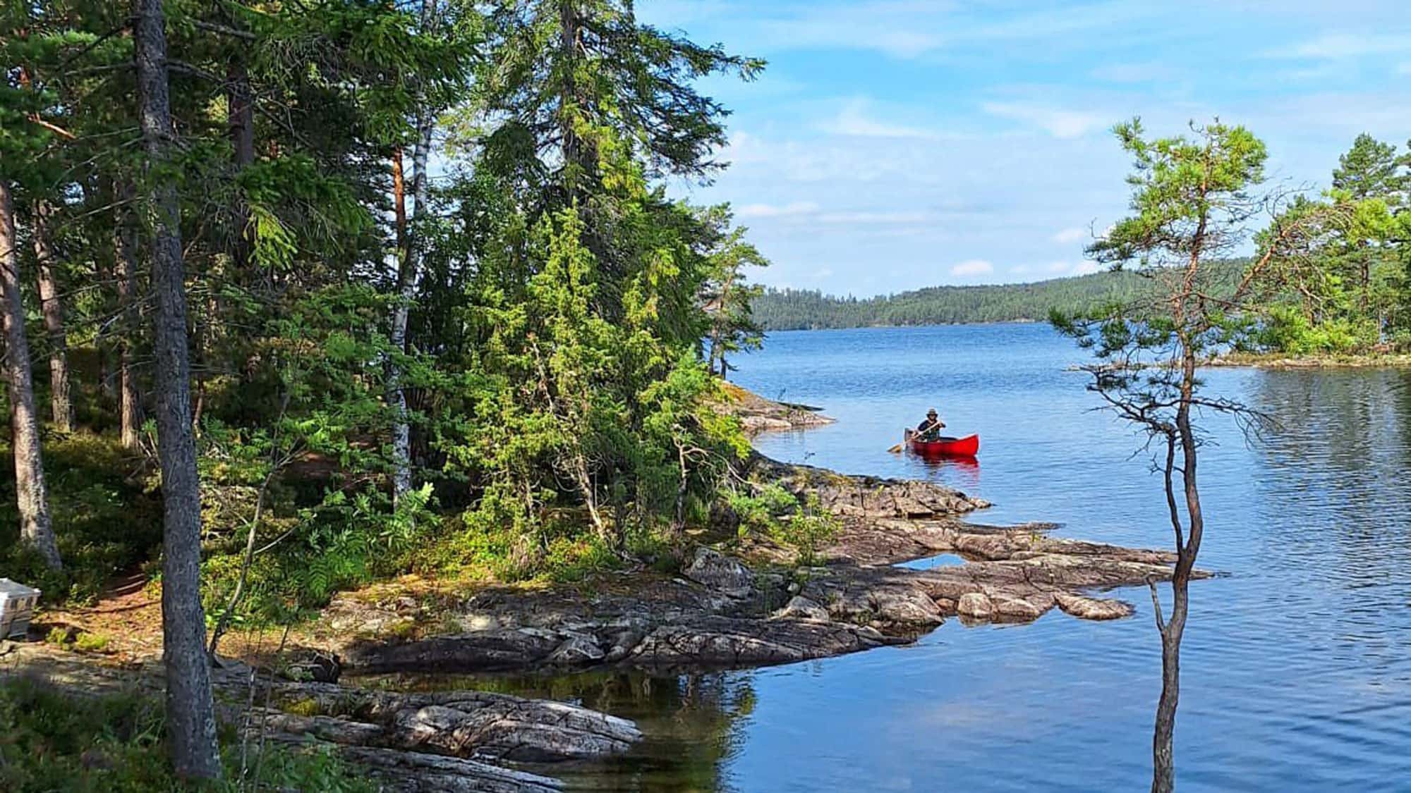 De Ed a Lennartsfors: diversão tranquila - remo em Dalsland