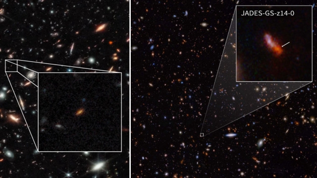 James-Webb-Weltraumteleskop entdeckt die am weitesten entfernte bekannte Galaxie