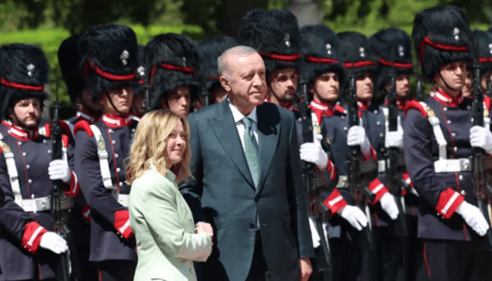 Le président Erdoğan à Rome pour le sommet Turquie-Italie