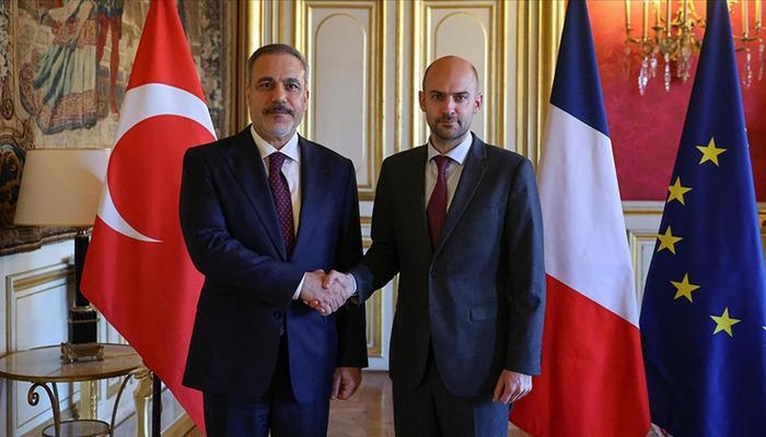 Minister Fidan telefonierte mit seinem französischen Amtskollegen