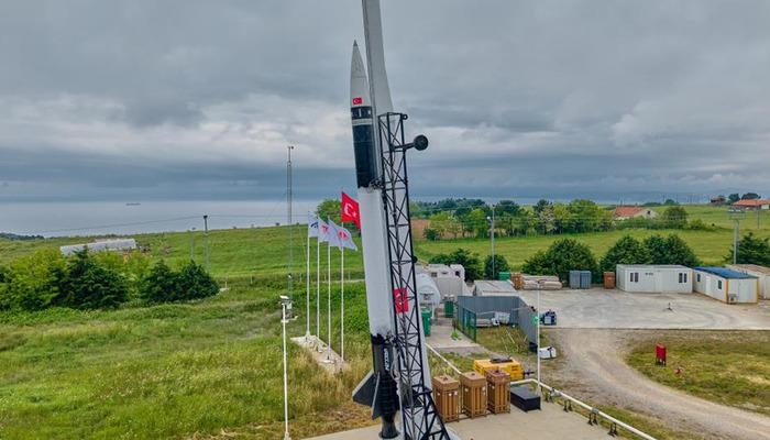 La fusée hybride à deux étages DeltaV bat un record en atteignant plus de 200 km d'altitude
