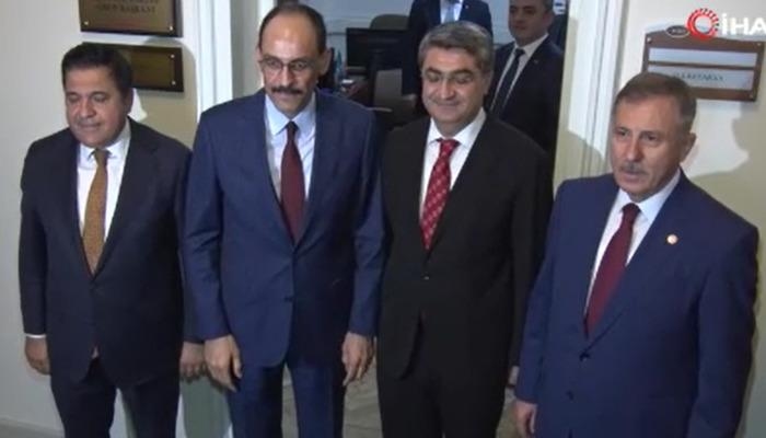 MIT Director İbrahim Kalın visited the New Path Party as part of the Terror-Free Türkiye process.