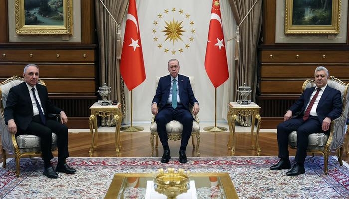 President Erdoğan received Azerbaijani Chief Prosecutor Kamran Aliyev