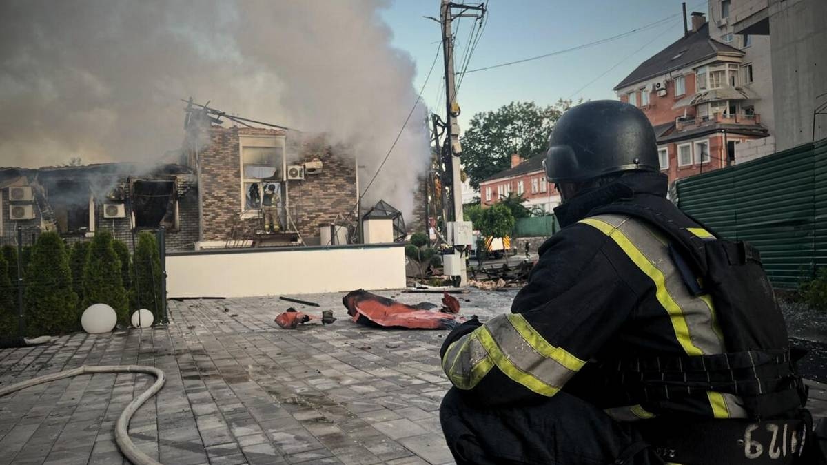 Drones sobrevolaron Odesa. Trágicas consecuencias del ataque ruso.