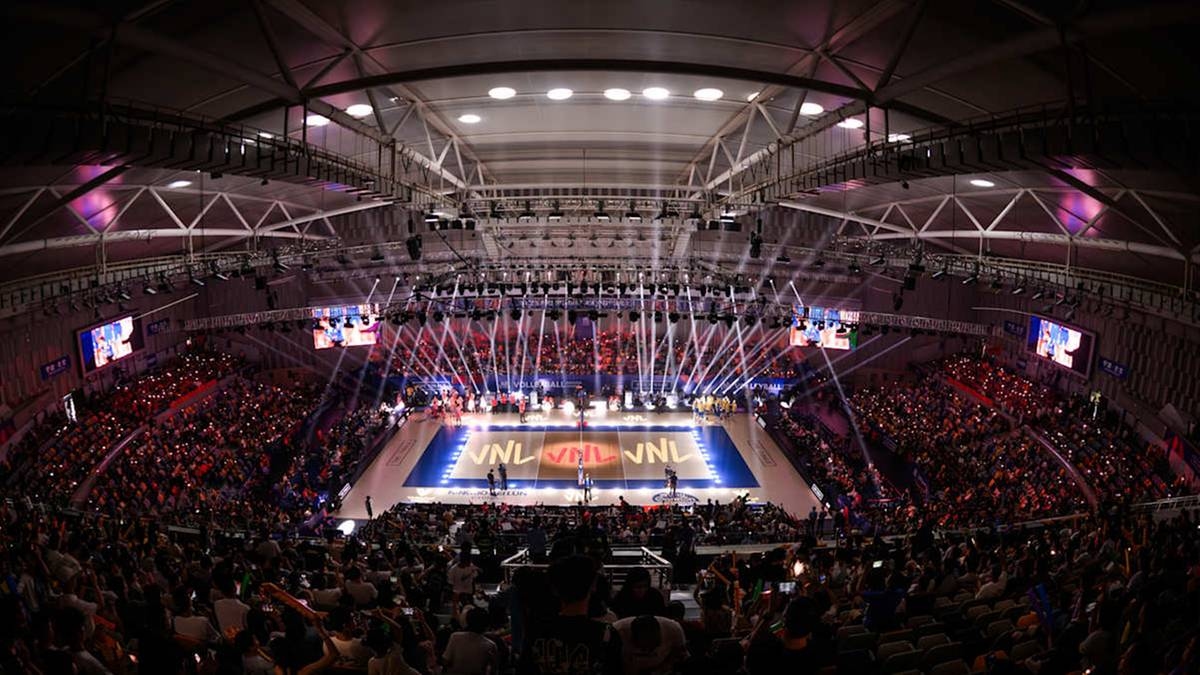 When is the third-place match in the Volleyball Nations League? What time?