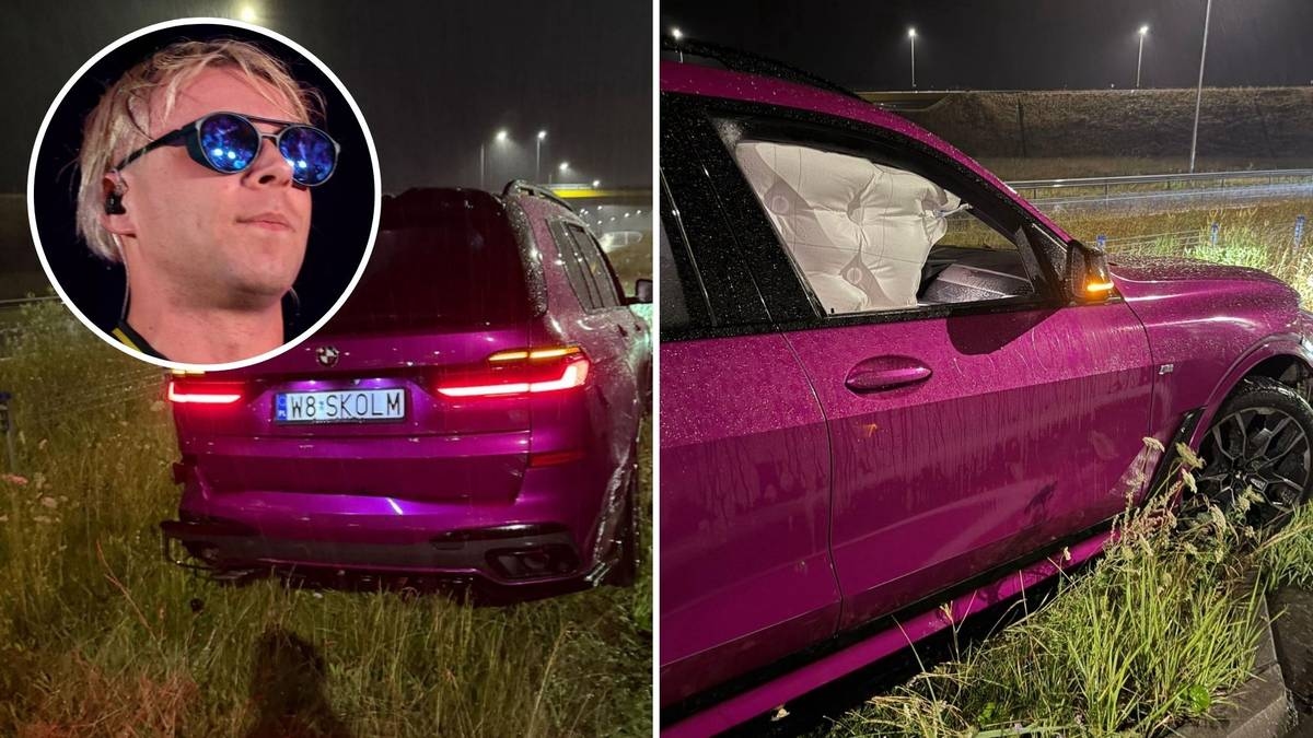 Skolim hatte einen Autounfall. Der Disco-Polo-Musiker wurde ins Krankenhaus gebracht.