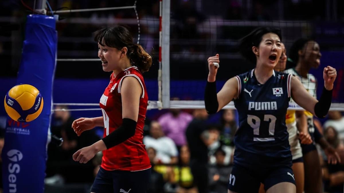 Volleyball-Nationsliga der Frauen: Südkorea – Kanada. Live-Übertragung und Live-Ergebnisse