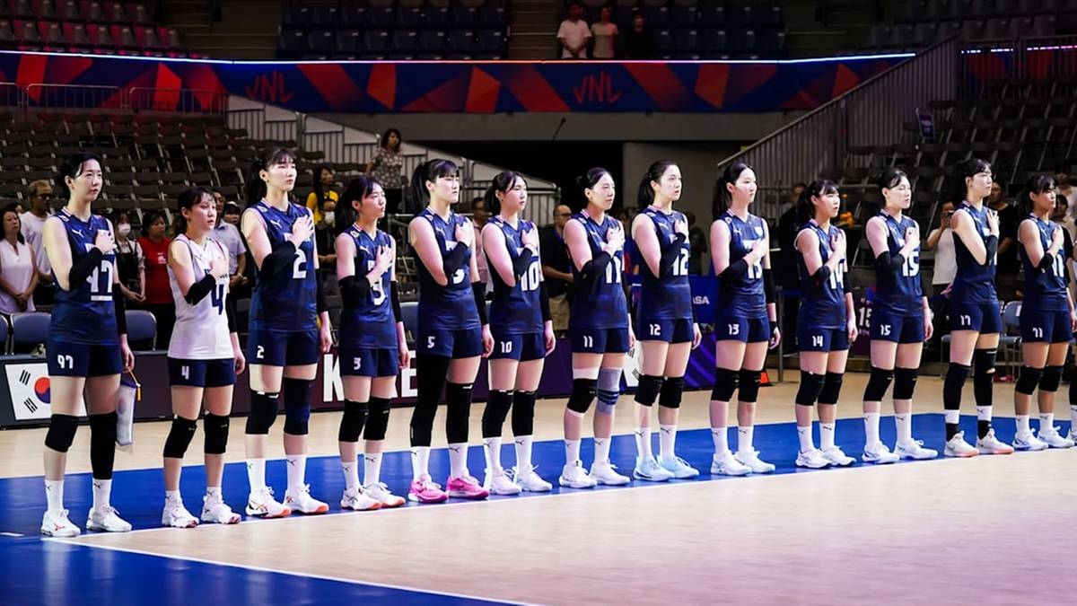 Nations League di pallavolo femminile: Corea del Sud contro Giappone. Diretta e risultati.